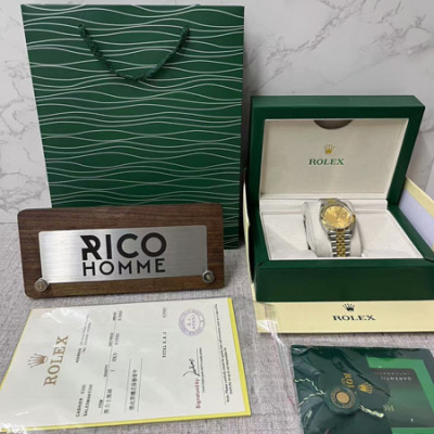 롤*스 데이저스트 옐로우 골드 텐포 36mm 쥬빌레 콤비 1:1 최상급 (싱크 99.8%)