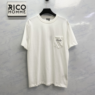 D올 Diorling 글리터 크루넥 포켓 반팔 티셔츠 (1:1 HIGH PREMIUM)