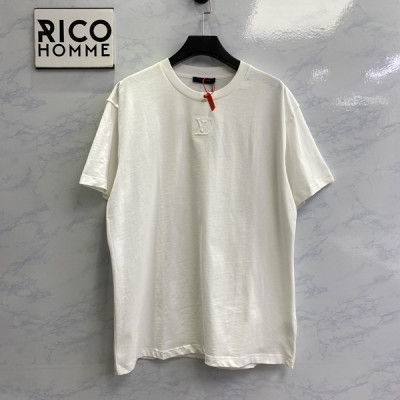 루이B통 엠보싱 LV 반팔 티 (1:1 HIGH PREMIUM)