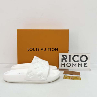 루이B통 엠보싱 워터프런트 뮬 (2color)