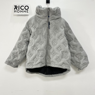 루이B통 오버핏 모노그램 보이후드 푸퍼 패딩 (1:1 HIGH PREMIUM)