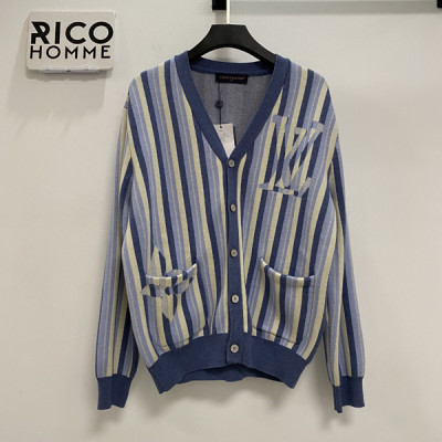 루이B통 인디언 댄디 스트라이프 자카드 가디건 (PREMIUM)