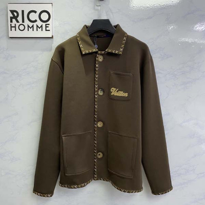 루이B통 엠브로이더드 코튼 워크웨어 자켓 & 팬츠 (1:1 HIGH PREMIUM)