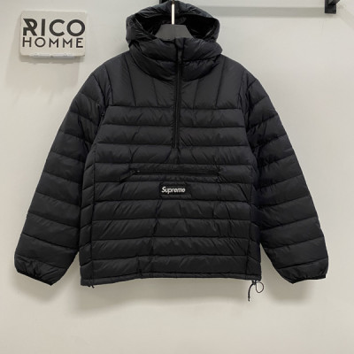 슈프림 마이크로 다운 하프 지퍼 후드 풀오버 (PREMIUM)