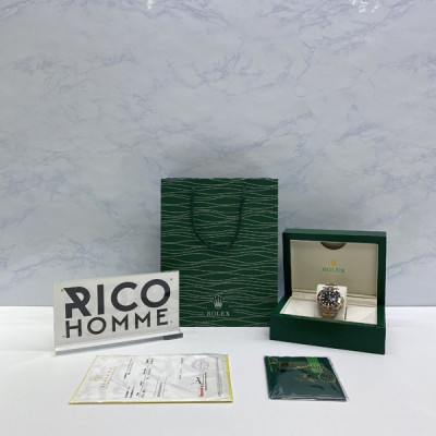 롤*스 GMT-Master2 루트비어 콤비 1:1 최상급 (싱크 99.8%)