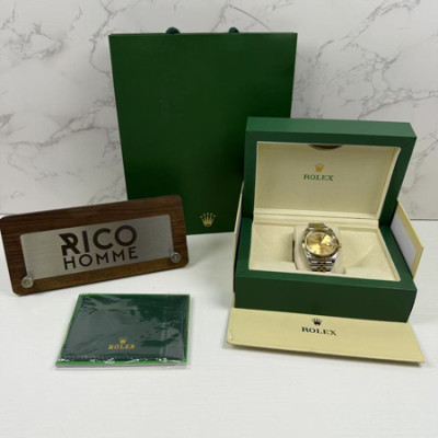 롤*스 데이저스트 옐로우골드 텐포 41mm 쥬빌레 콤비 1:1 최상급 (싱크 99.8%)