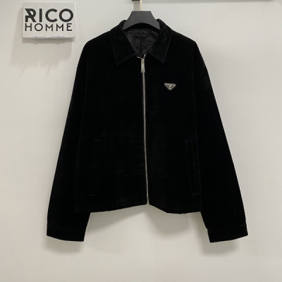 프RA다 벨벳 코튼 블루종 자켓 (PREMIUM)