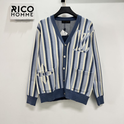 루이B통 인디언 댄디 스트라이프 자카드 가디건 (PREMIUM)