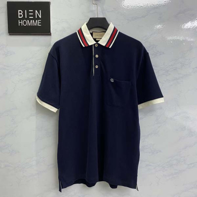 9찌 더블GG 스몰로고 폴로 반팔 셔츠 (1:1 HIGH PREMIUM)