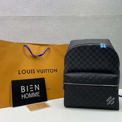 루이B통 디스커버리 다미에 인피니 소가죽 백팩 PM