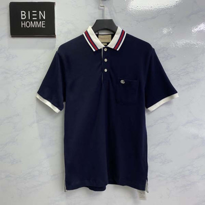 9찌 더블GG 스몰로고 폴로 반팔 셔츠 (1:1 HIGH PREMIUM)