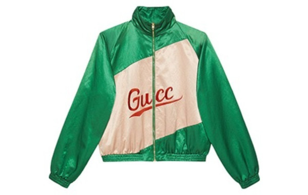 9찌 GG 스크립트 나일론 자켓 그린 (PREMIUM)