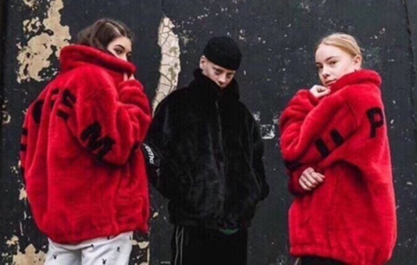 남녀공용 슈프림 16FW 오버사이즈 포퍼 자켓 (2color)