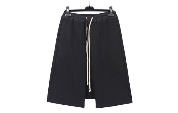 릭5웬스 드롭 크로치 트랙 쇼츠 코튼 팬츠 (PREMIUM)