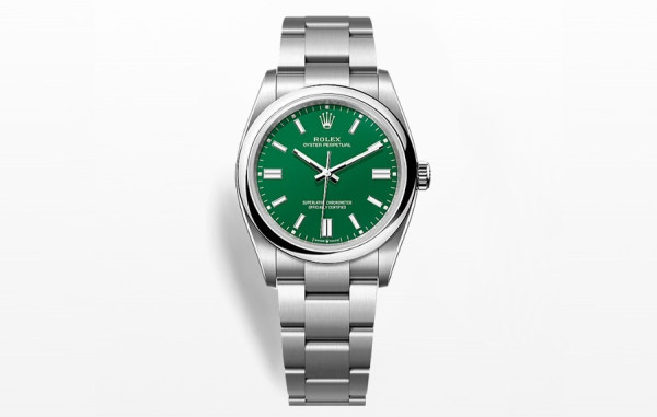 롤*스 오이스터 퍼페츄얼 그린 다이얼 36mm 1:1 최상급 (싱크 99.8%)