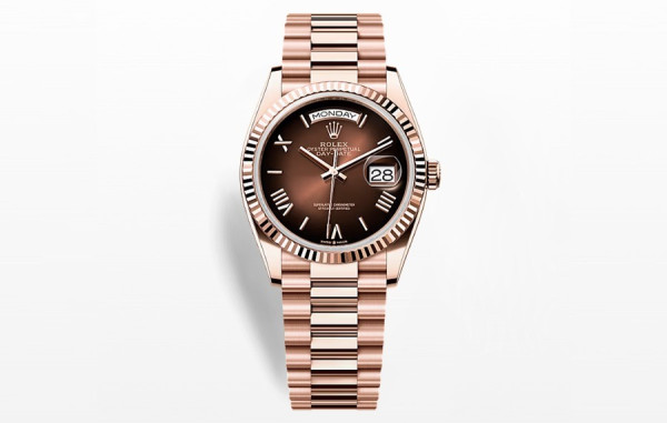 롤*스 데이데이트 로즈골드 브라운 옴브레 로만 36mm 1:1 최상급 (싱크 99.8%)