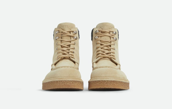 보*가 베*타 해드독 레이스업 앵클 부츠 베이지