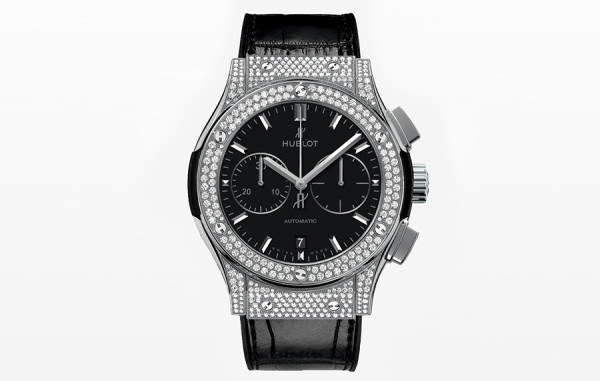 H*BLOT 클래식퓨전 크로노그래프 티타늄 파베 가죽스트랩 42mm 1:1 최상급 (싱크 98.6%)