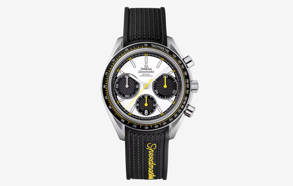 OM*GA 스피드마스터 레이싱 크로노미터 흰판 러버스트랩 40mm 1:1 최상급 (싱크 98.9%)