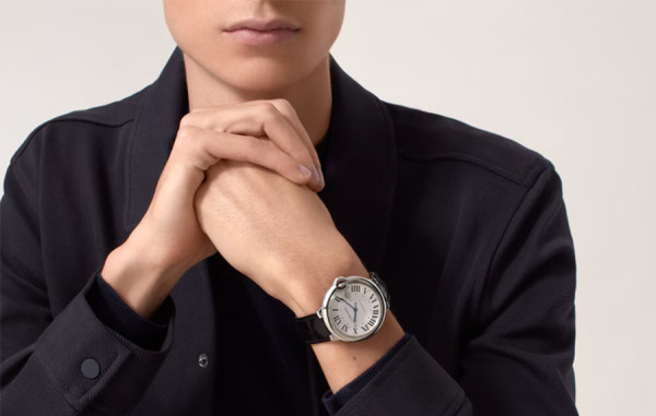 까르*에 발롱블루 스틸 가죽스트랩 엑스트라라지 42mm 1:1 최상급 (싱크 97.6%)