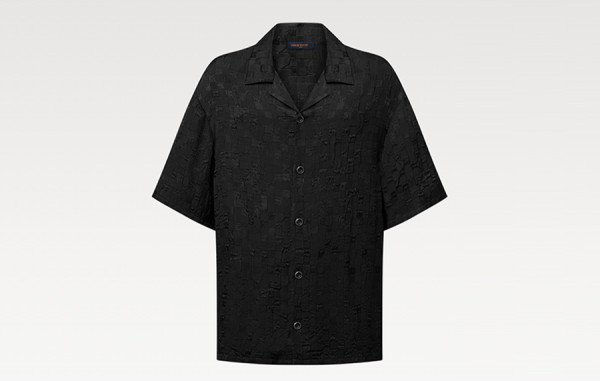 루이B통 그래픽 자카드 쇼트 슬리브드 반팔 셔츠 & 쇼츠 팬츠 (1:1 HIGH PREMIUM)