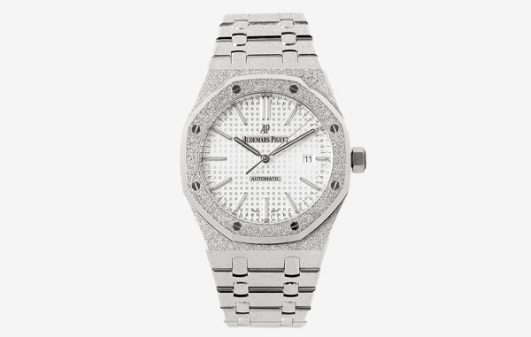 오데*피게 로얄오크 15410 프로스티드 골드 흰판(실버) 41mm 1:1 최상급 (싱크 98.9%)