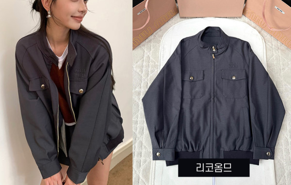 미*미* 스카우트 클래식 블루종 자켓 (1:1 HIGH PREMIUM)