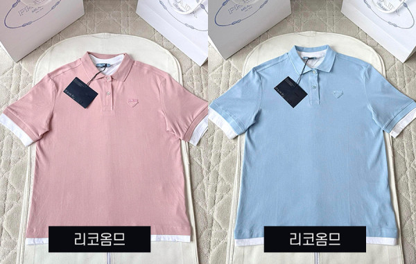 프RA다 레이어드 플레이트 폴로 반팔 티셔츠 (1:1 HIGH PREMIUM)
